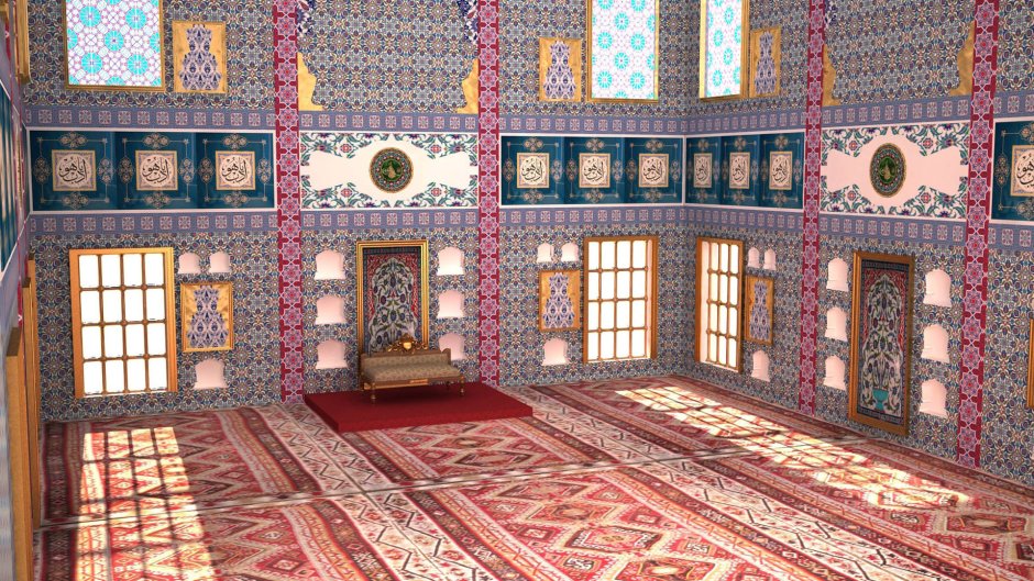 Дворец Топкапы комната Султана Сулеймана