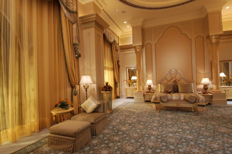 Отель в Абу Даби Emirates Palace номера