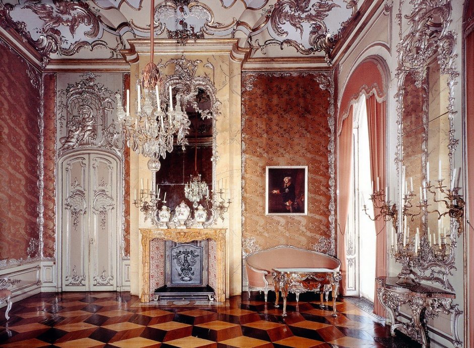 Рококо дворец Сан-Суси рококо