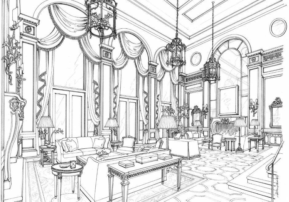 Дворец - Luxury Antonovich Design спальни