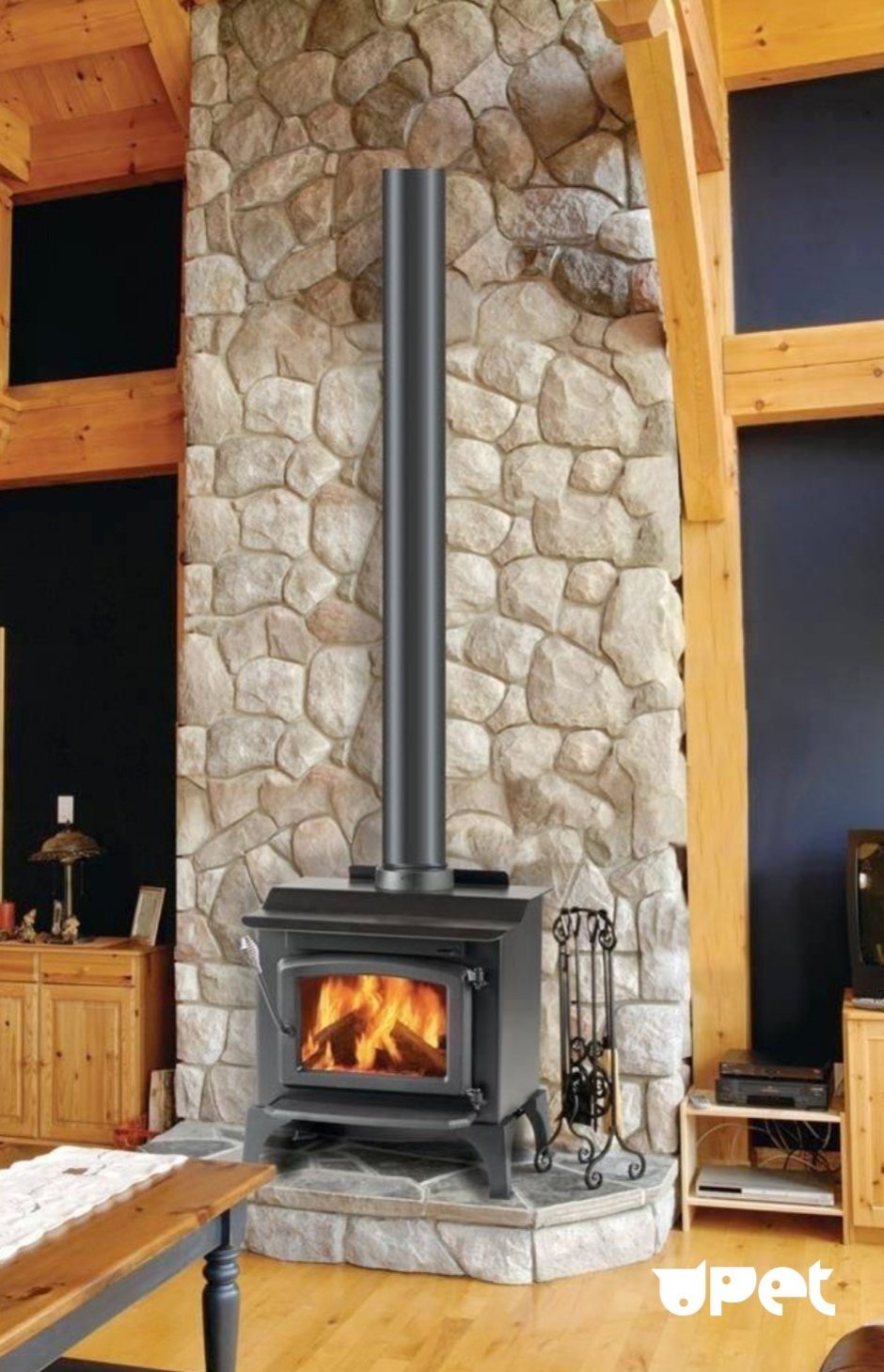 Дровяная печь-камин Fireplace Minas