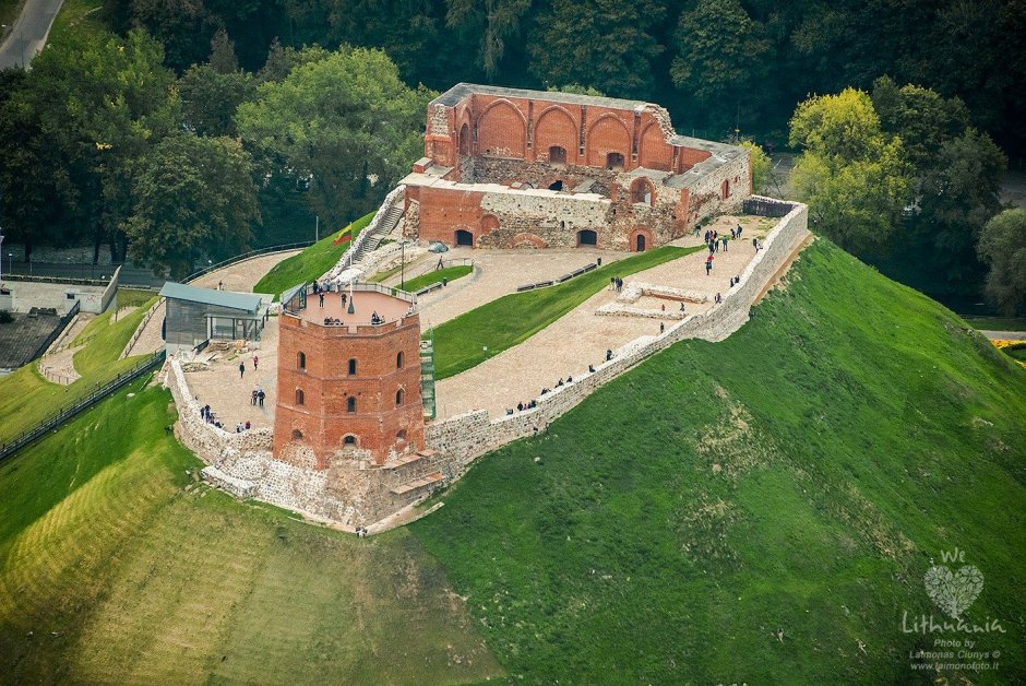 Замок Гедимина в Вильнюсе
