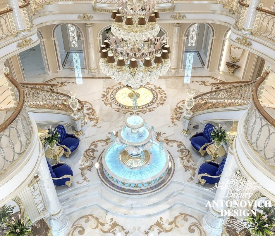 Особняк Greystone Mansion коридоры