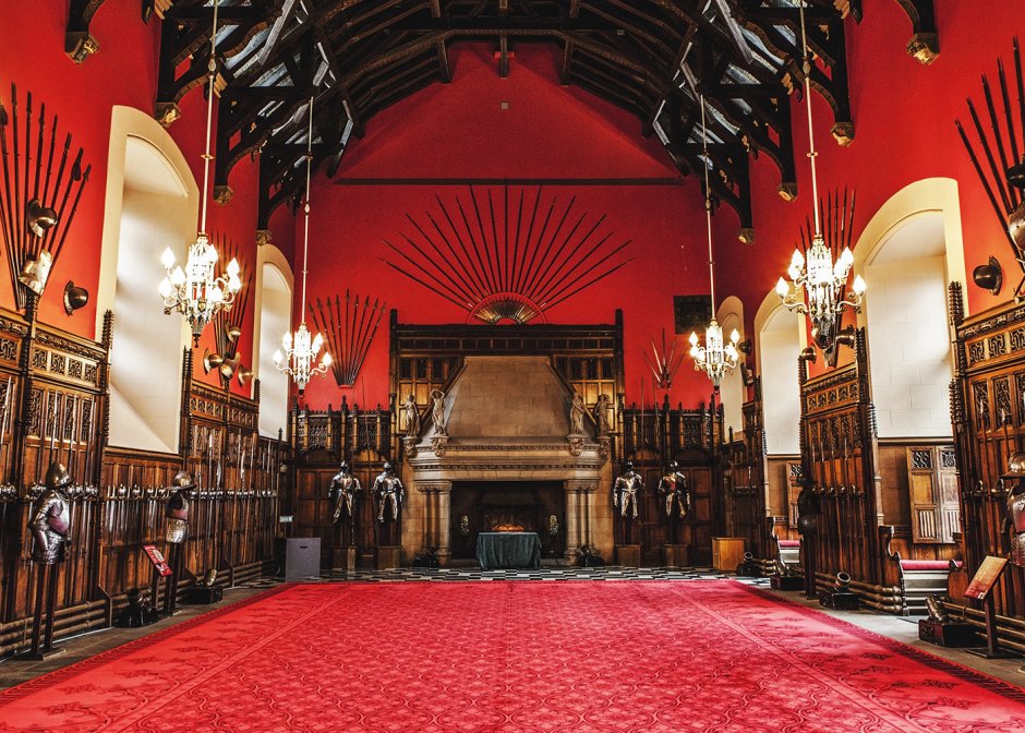 Эдинбургский замок Шотландия архитектура