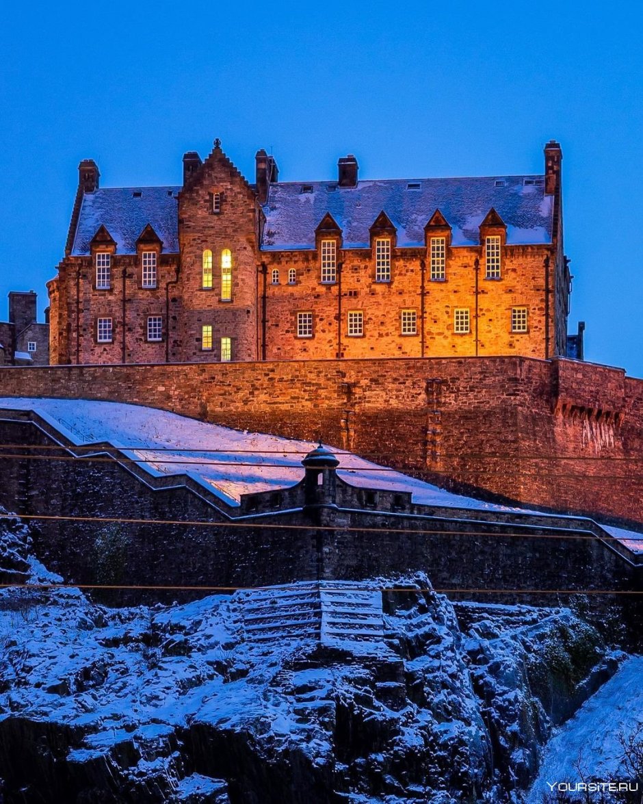 Эдинбургский замок Эстетика