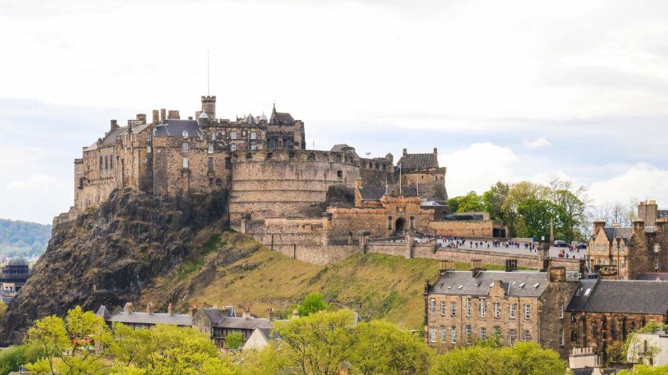 Эдинбургский замок в нутнри