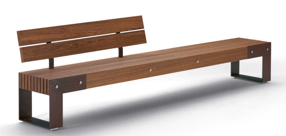 Модульная скамья Wood Bench 9306