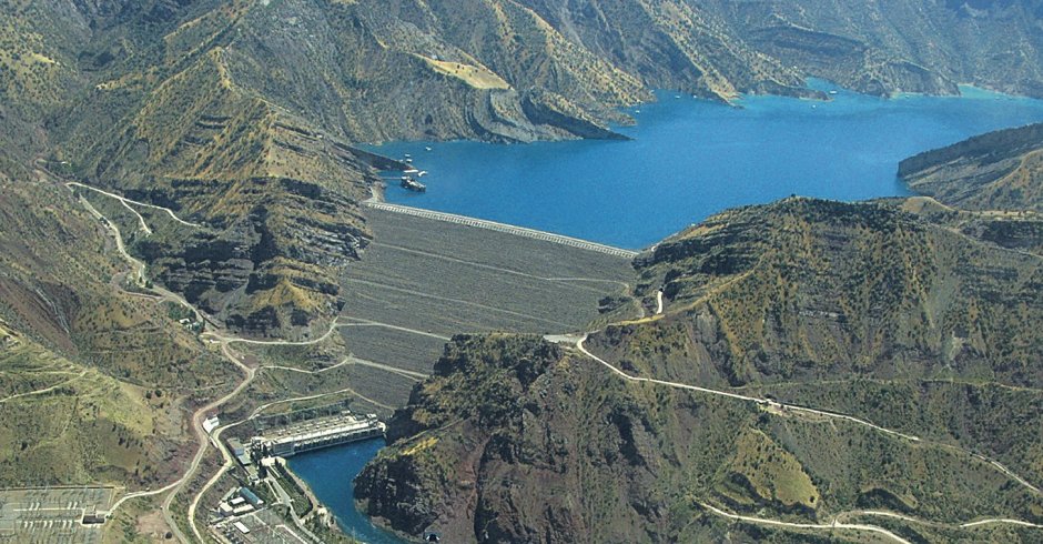 ГЭС Нурек в Таджикистане