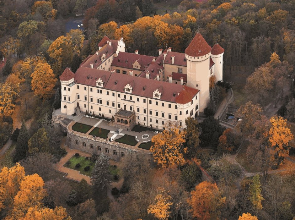 Конопиште замок фото