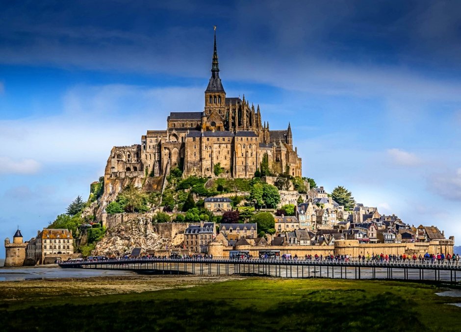 Нормандия. Мон-сен-Мишель (Mont St. Michel)