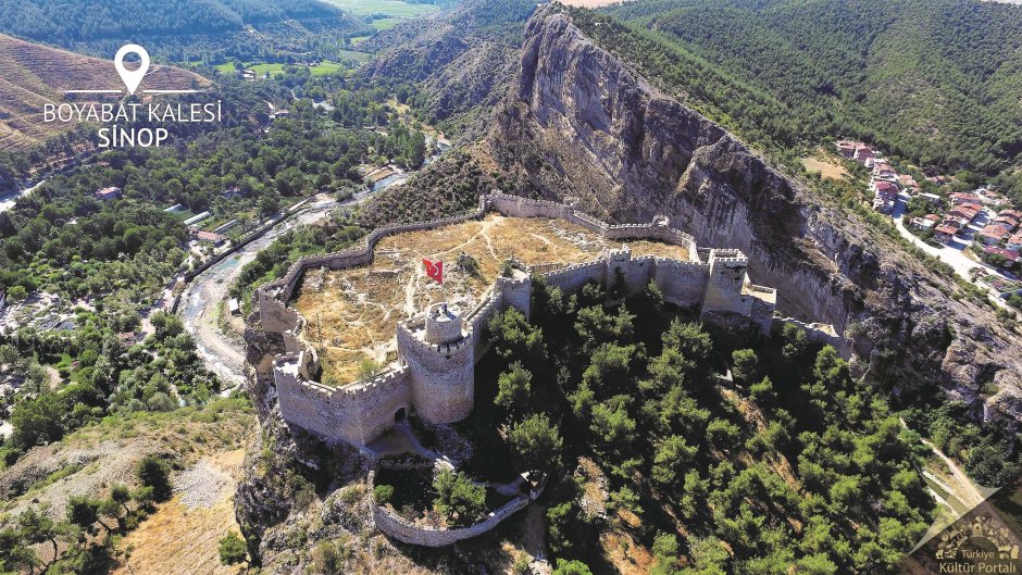 Крепость Караджахисар в Турции