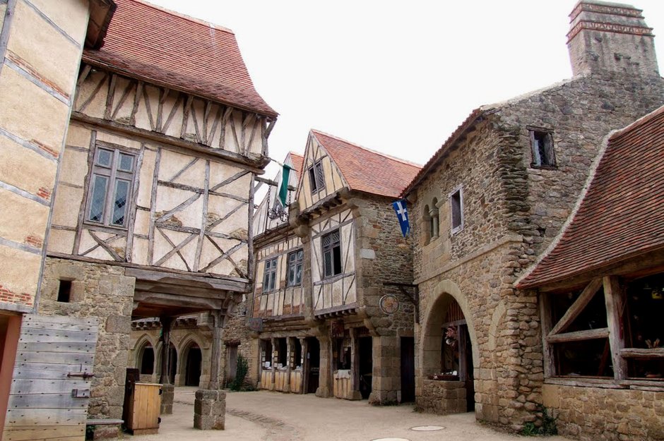 Германская деревня средние века