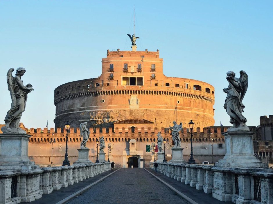 Замок Святого ангела (Castel Sant’Angelo), Рим, Италия