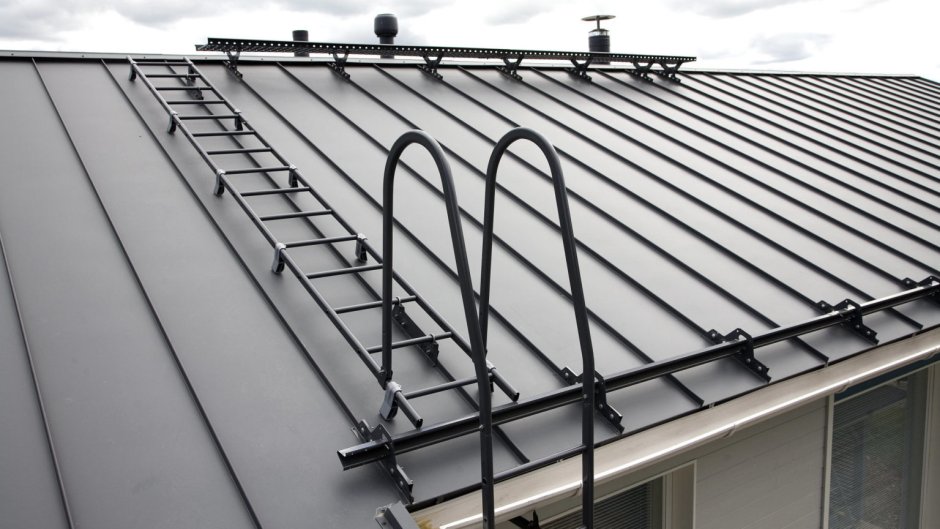 Лестница кровельная ROOFSYSTEMS Prestige ZN 400 фальц