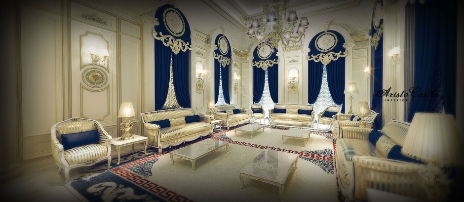 Королевский интерьер Luxury Antonovich Design