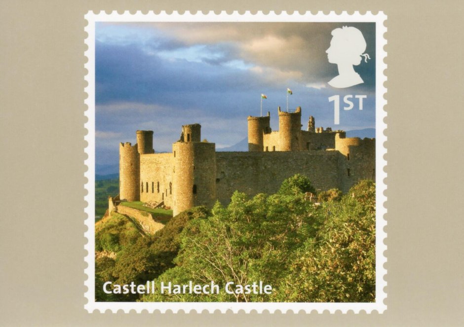 Massive Castle the Iron keep based loosely on Harlech Castle in Wales