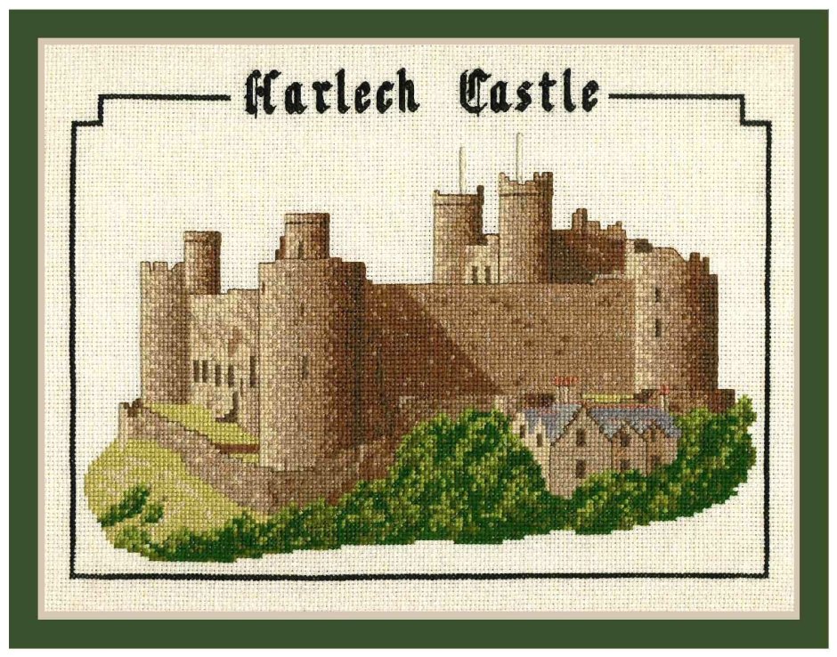 Замок Харлек план