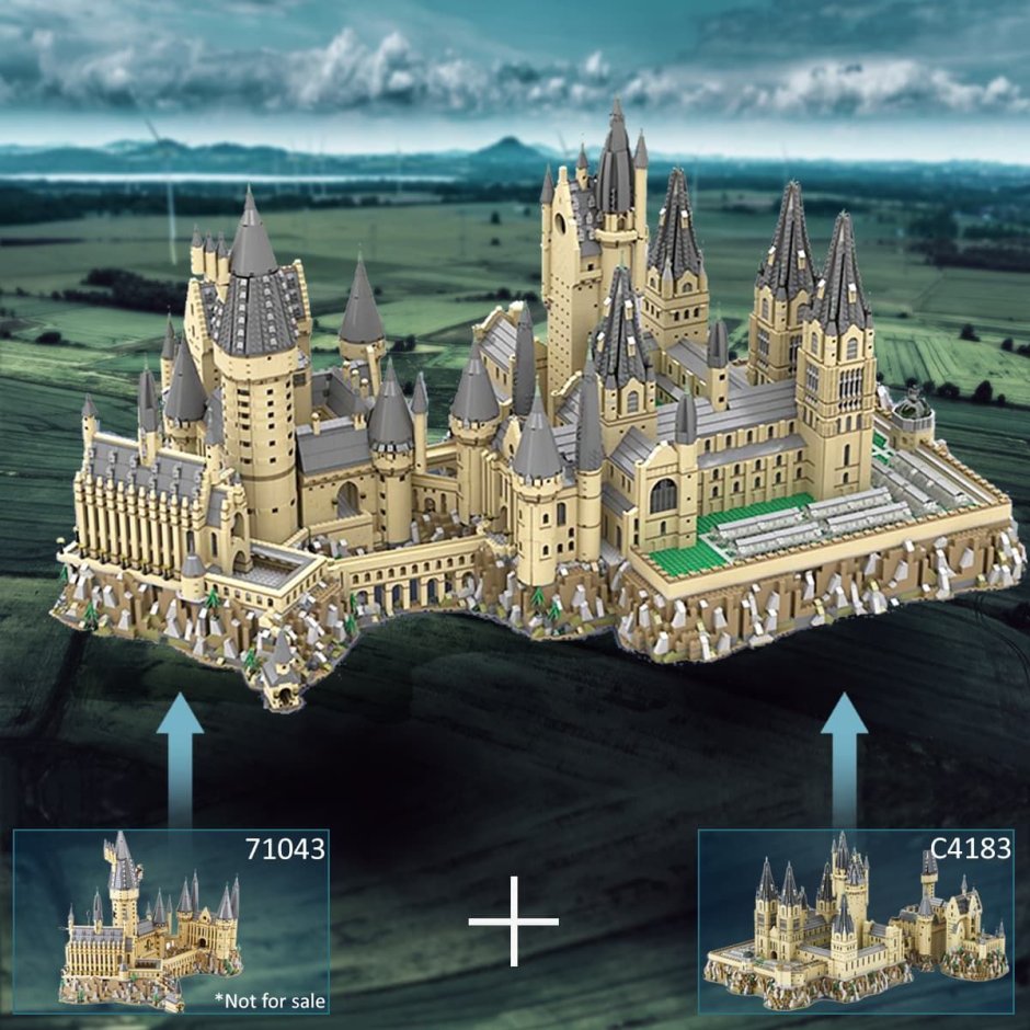 LEGO Hogwarts Castle moc