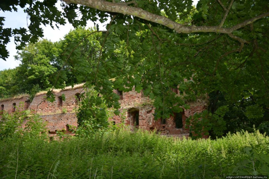 Замок Изенбург гравюра