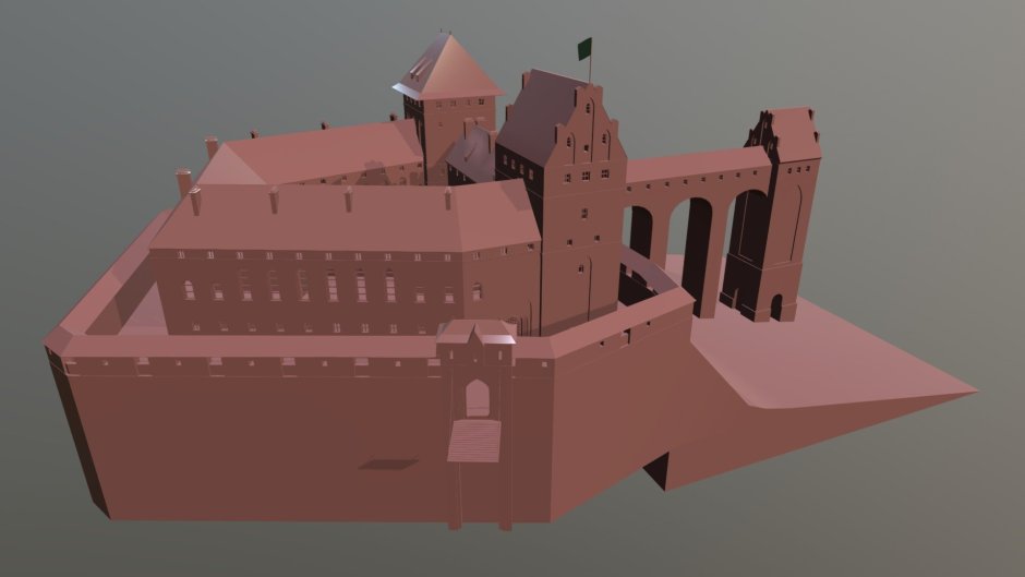 Замок Бальга модель