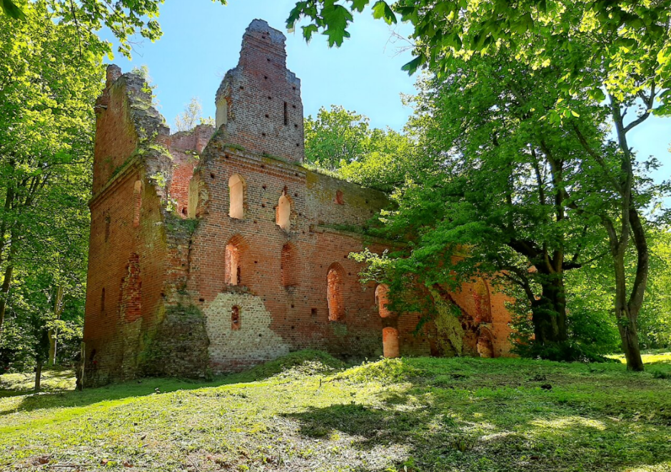 Руины замка в Калининграде