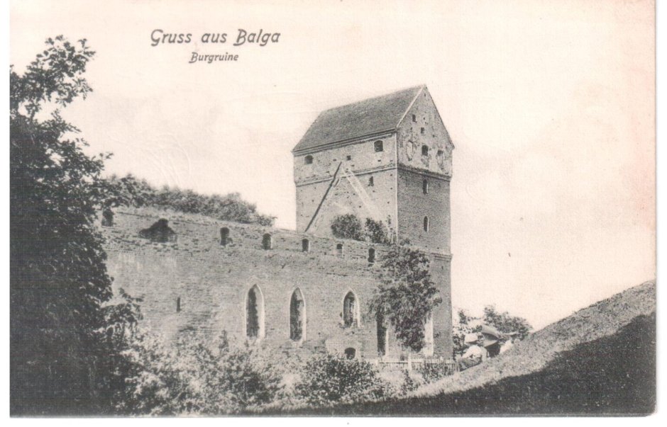 Бальга замок 12 века