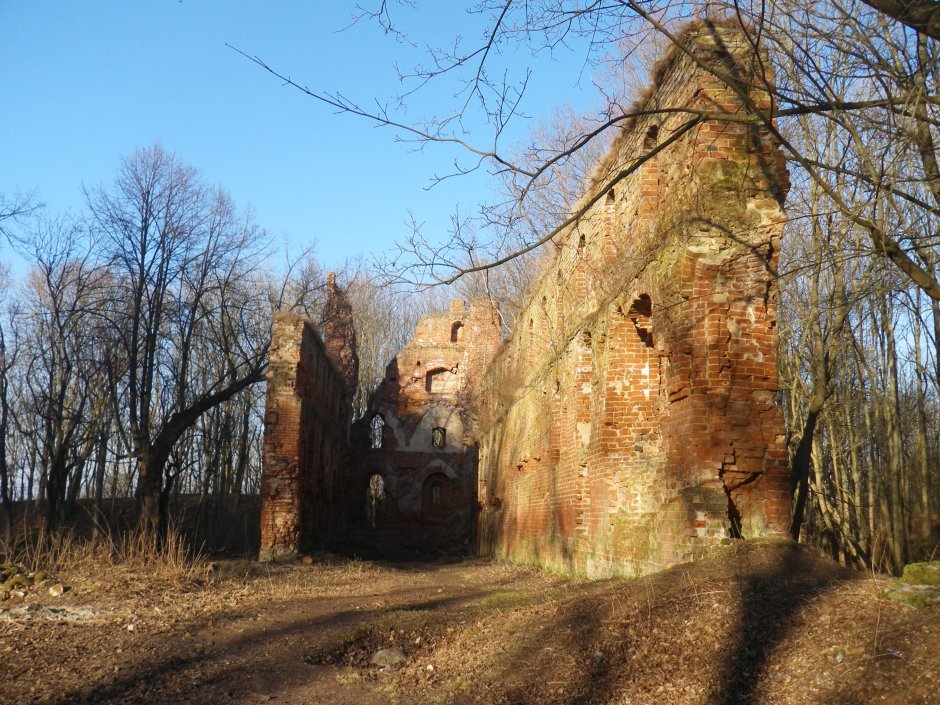 Замок Бальга Гравюры