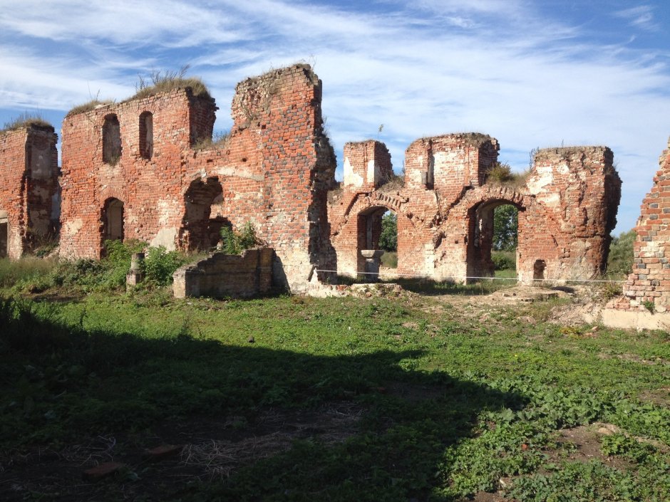 Руины Тевтонского замка в Калининграде