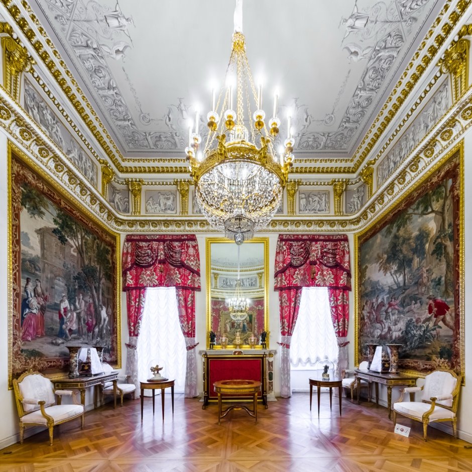 Павловск Санкт-Петербург дворец внутри