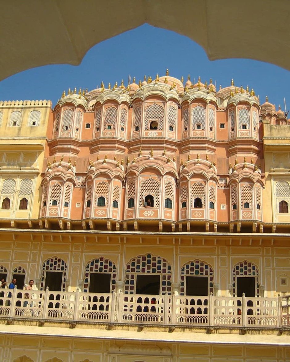 Городской дворец Джайпура и город Джайпур Индия