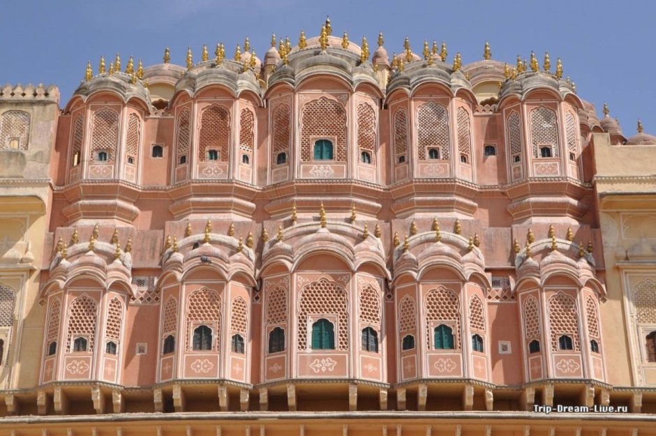 Дворец ветров Хава-Махал Джайпур Индия внутри