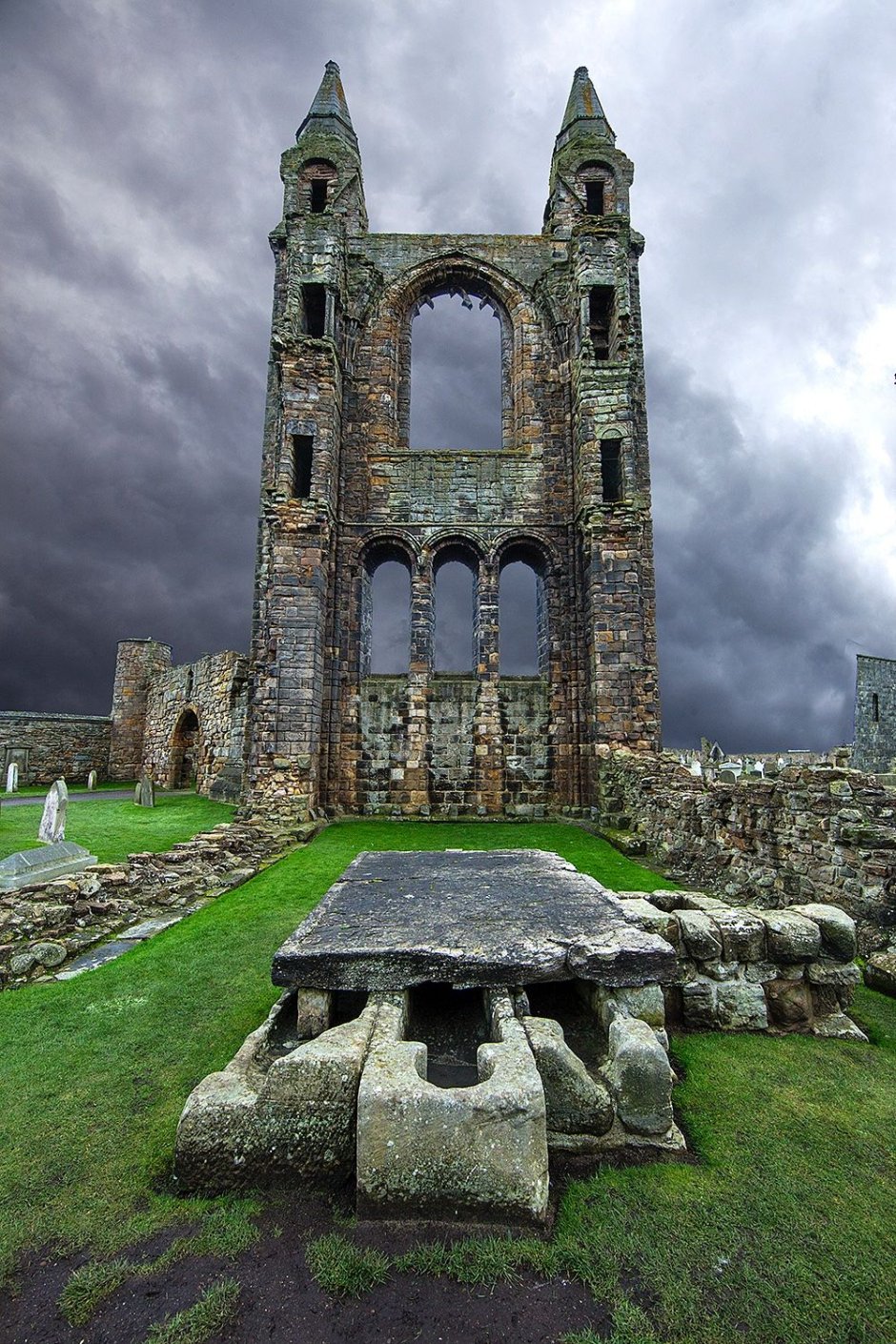 Уорд Хилл замок Шотландия