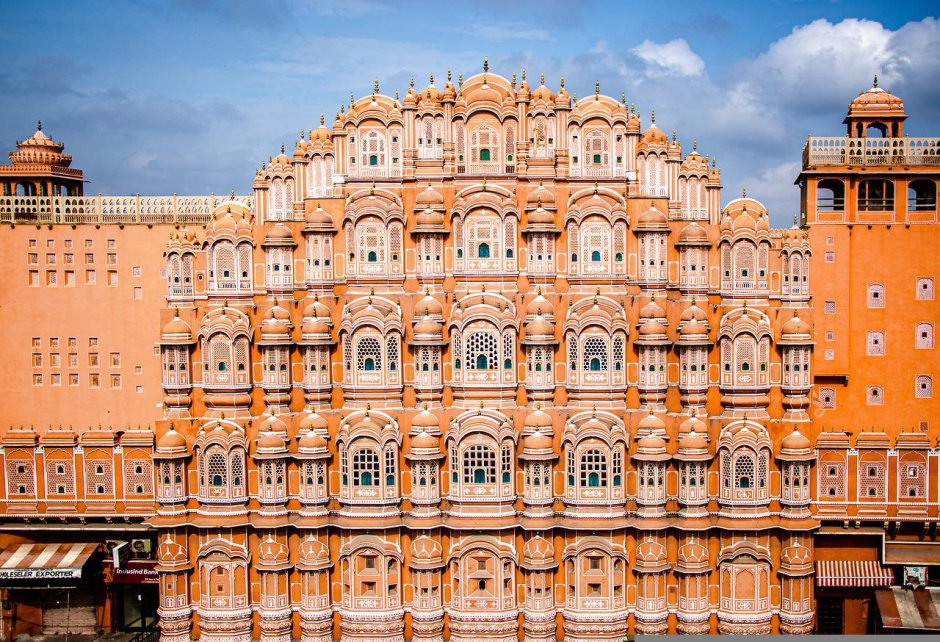 Розовый город в Индии Джайпур