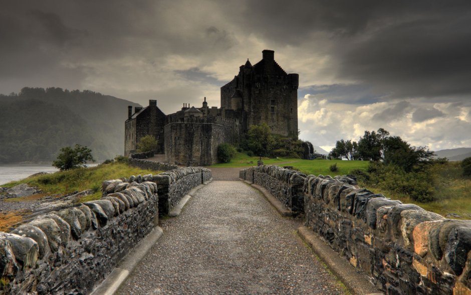 Глазго Шотландия замок