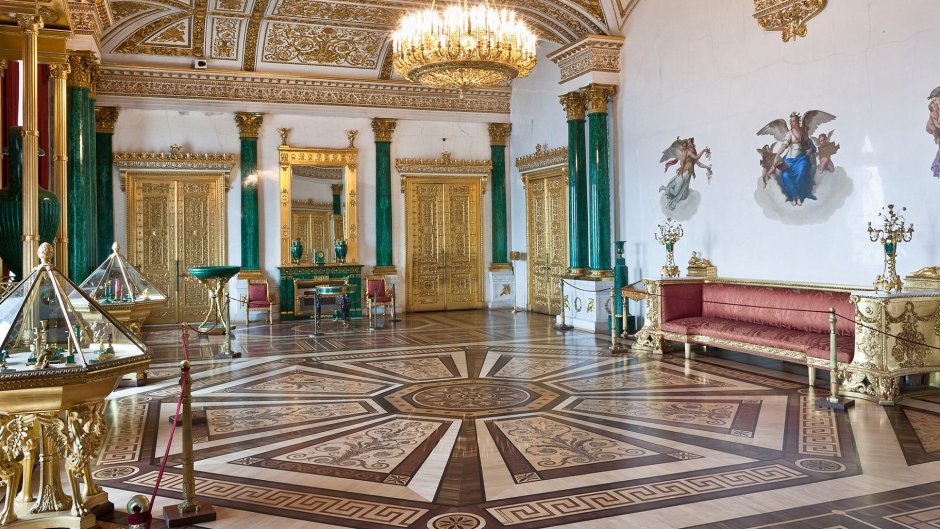 Кабинет императора Николая 1 в зимнем Дворце