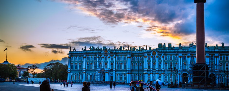 The Winter Palace in St Petersburg inside