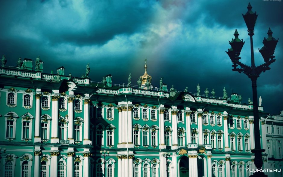 Казаков Петровский дворец гравюра