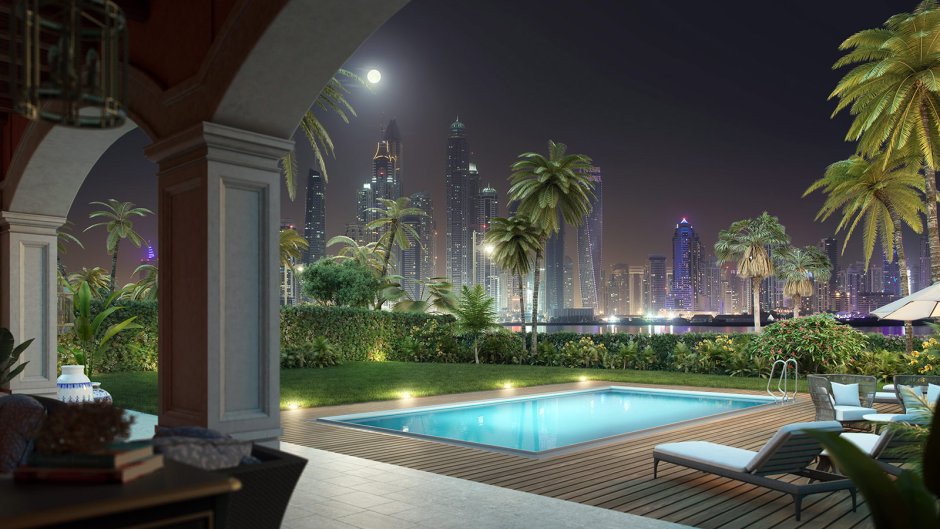 Вилла в Дубае современный стиль