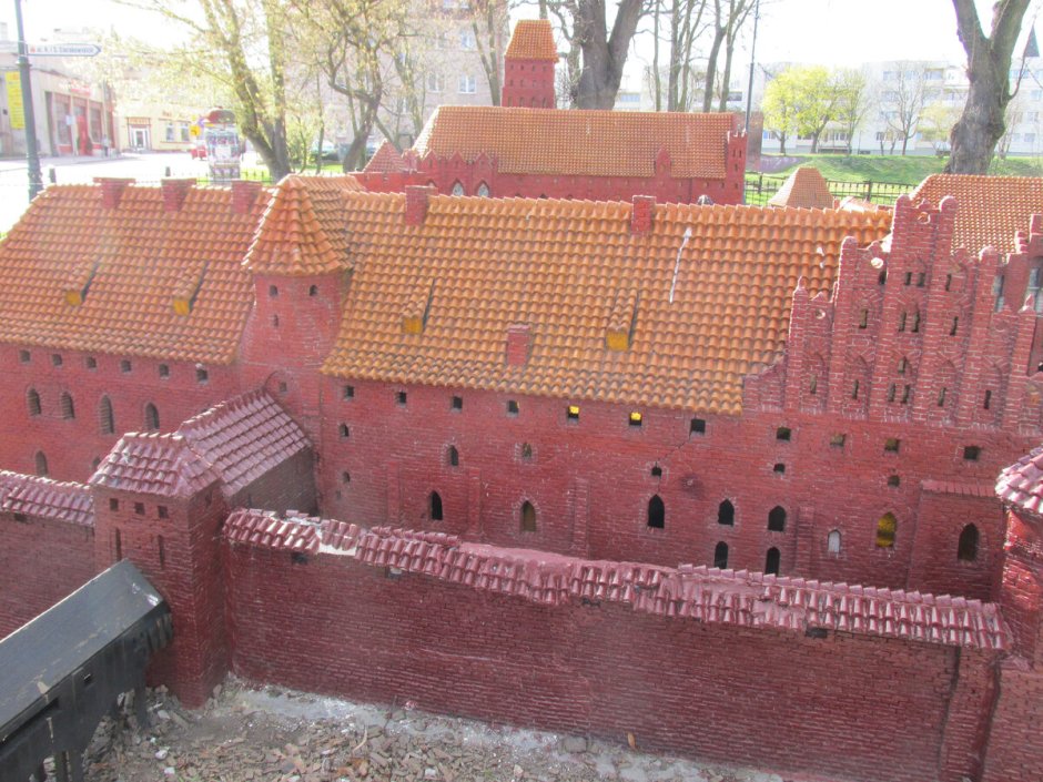 Модульная картина старый замок