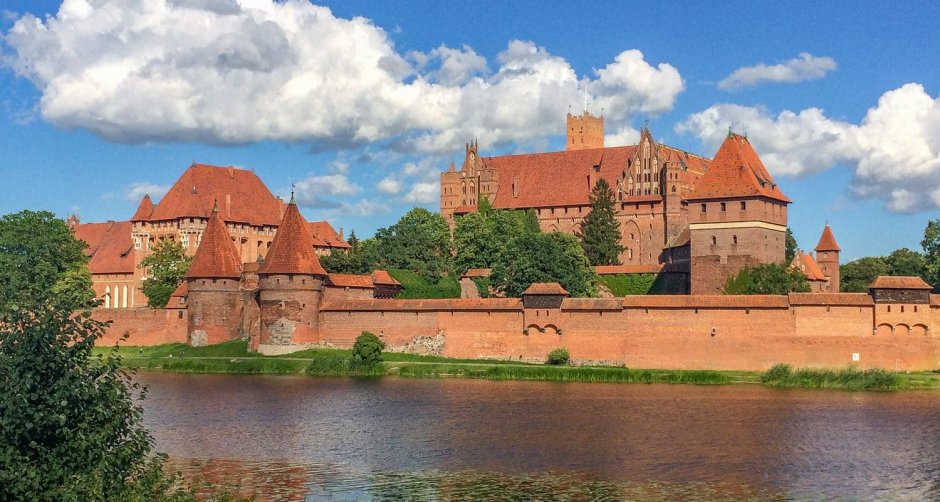 Замки крестоносцев в Польше деревянные