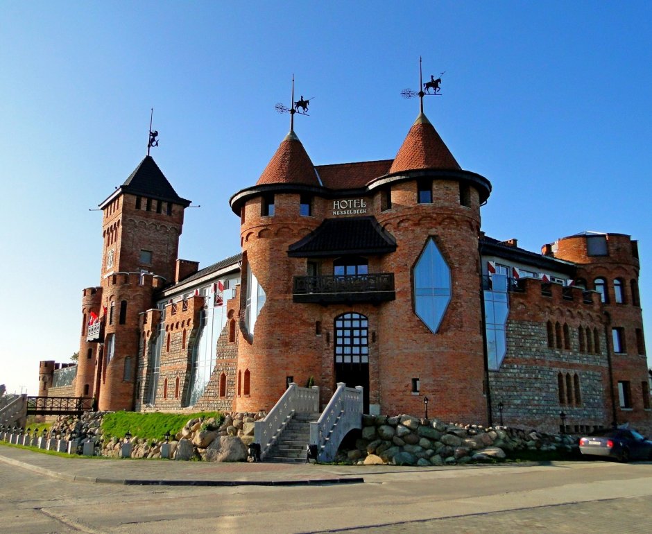 Отель замок Нессельбек Калининградская область пос Орловка
