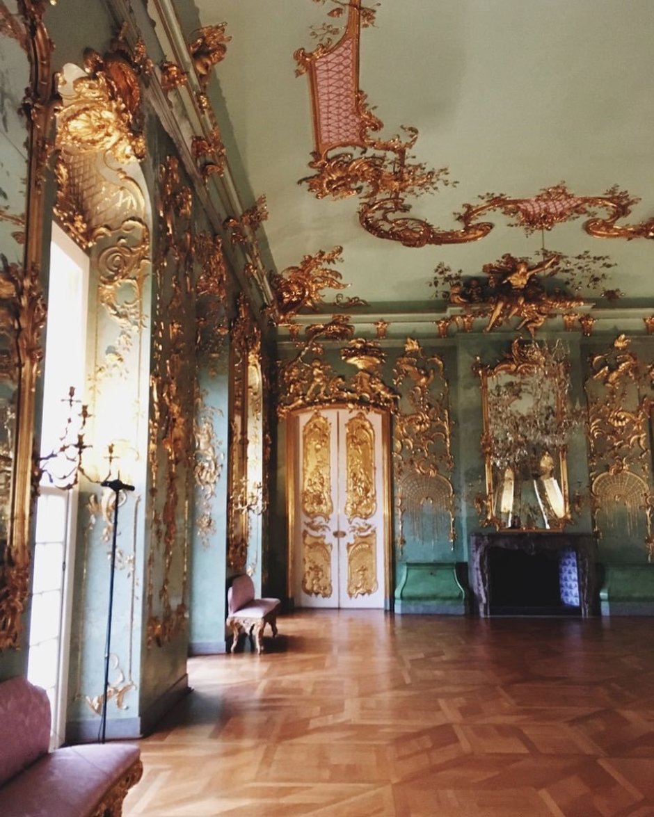 Зеленый кабинет дворца Шарлоттенбург