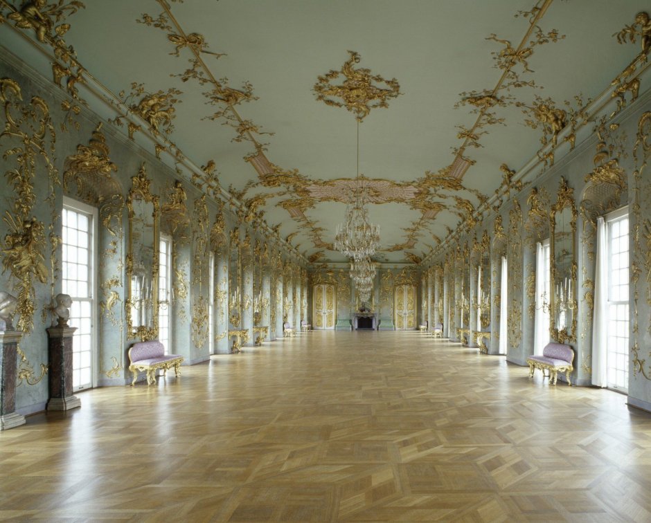 Парк дворца Шарлоттенбург в Берлине