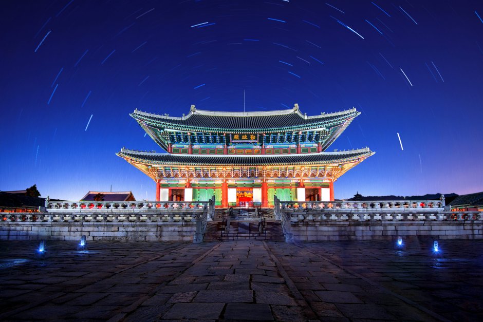 Южная Корея дворец кёнбоккун