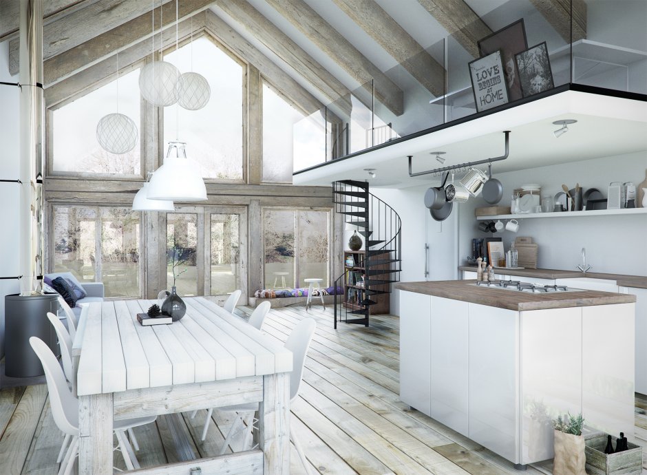 Barn House Barn House внутри