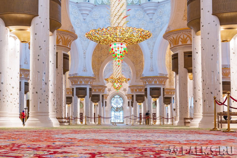 Мечеть Абу Даби узор