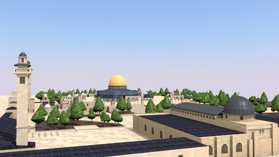 Al Aqsa 3d model
