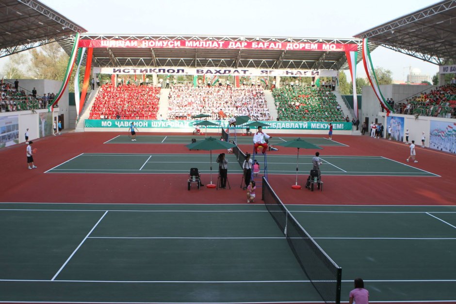 Теннисный корт Душанбе