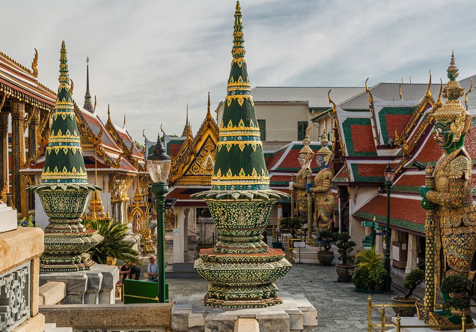 Бангкок дворец изумрудного Будды