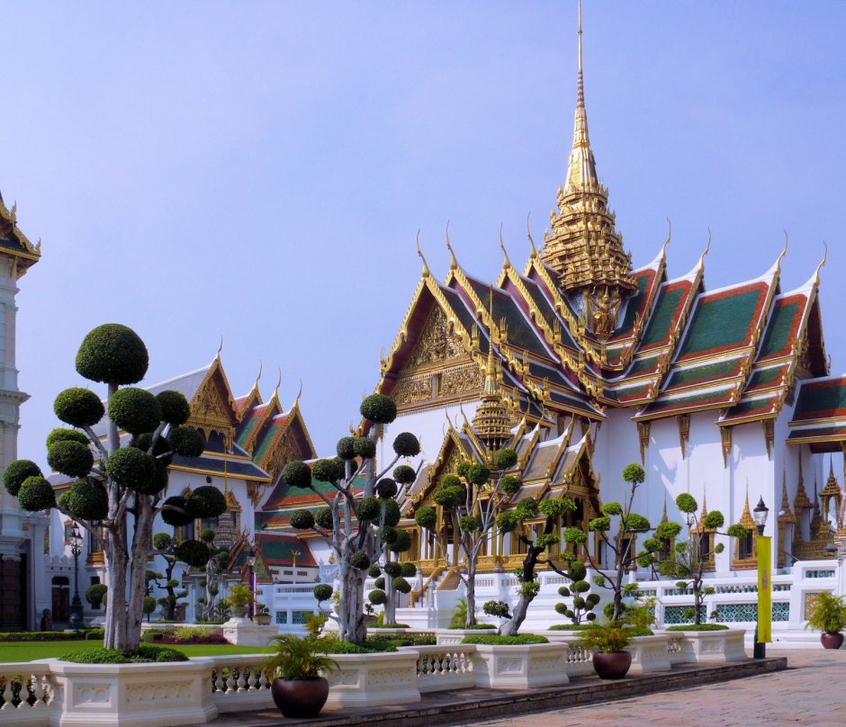 Бангкок Королевский дворец Золотая ступа